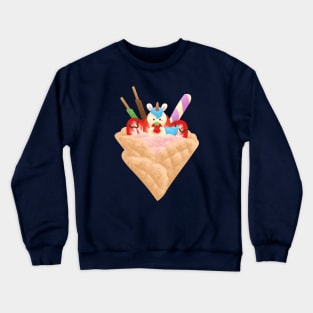 Unicorn Sweet Crepe Crewneck Sweatshirt